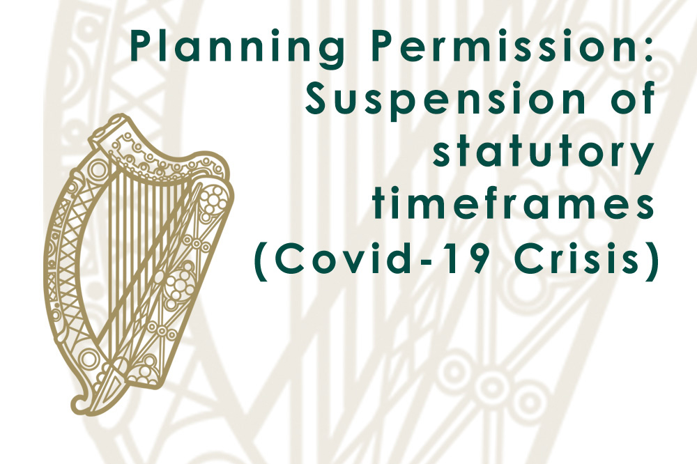 Planning Permission: Suspension of statutory timeframes